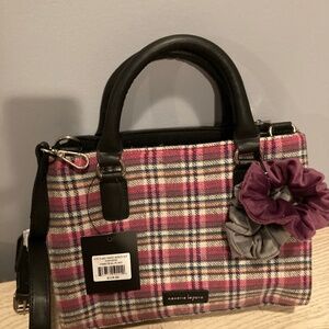 Nanette Lepore plaid handbag